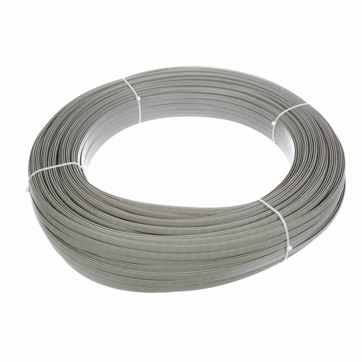 System Plast Bar Cap: 0.31"W X 0.5"H X 6000"L Grey Nolu-S - VG-P18BC-NS-500