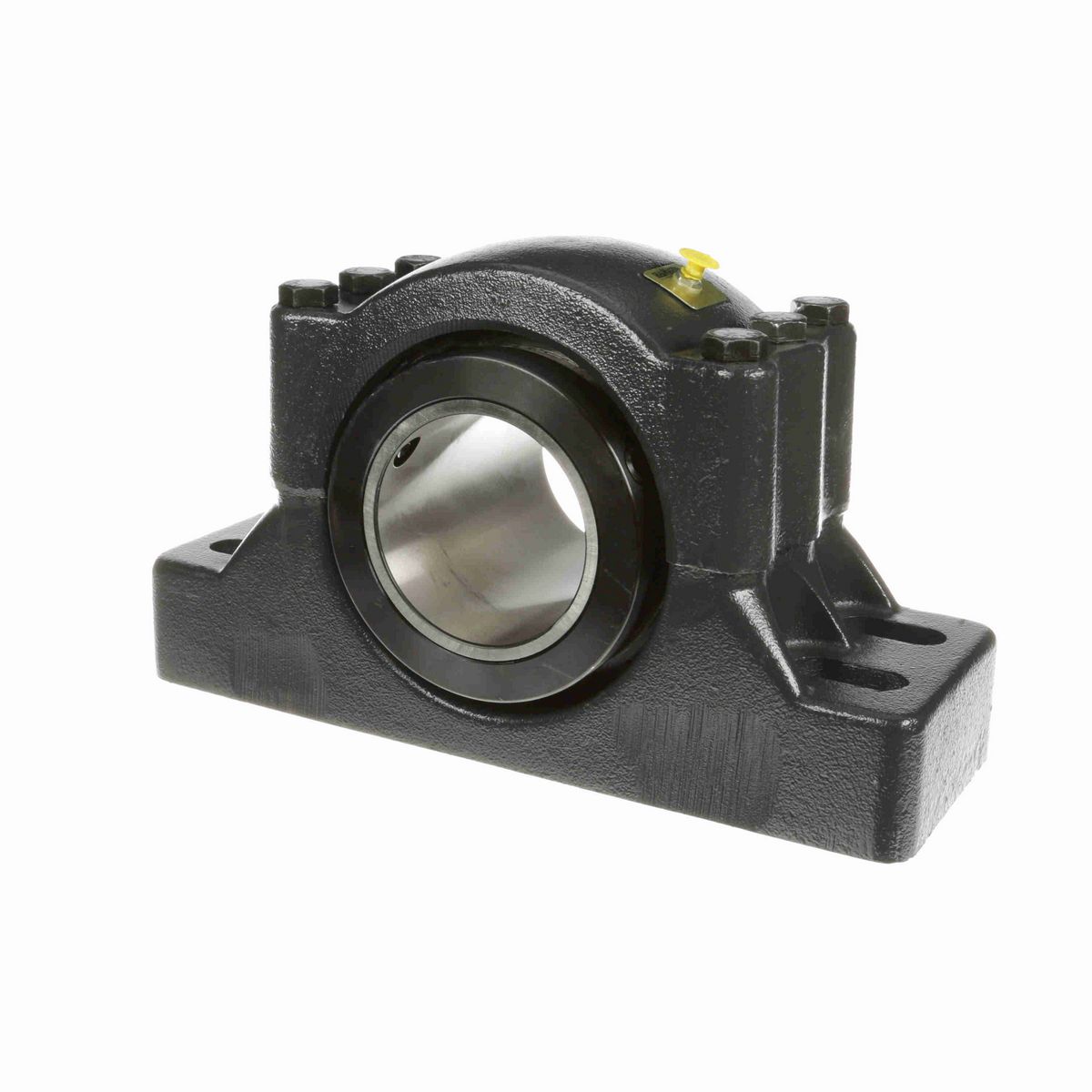 Sealmaster Mounted Cast Iron Four Bolt Pillow Block Tapered Roller - 52100 Bearing Steel - Double Collar Mount Lock - ERPB 407-4