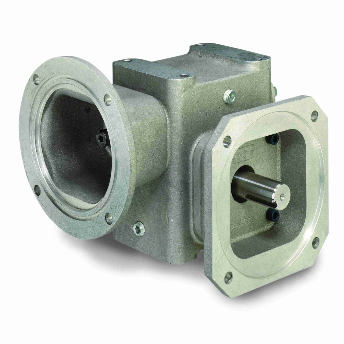 Grove Gear EL Series - Aluminum Worm Gear Reducers Aluminum Single-Reduction Worm Reducer - EL-FRM832-60-RR-140