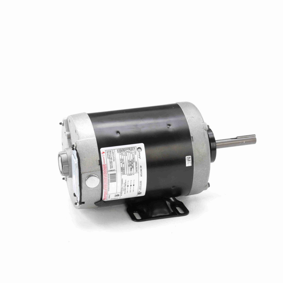 Century Condenser Fan Motor, 1.0 HP, 3 Ph, 60 Hz, 575 V, 1200 RPM, L56Z Frame, TEAO - H964