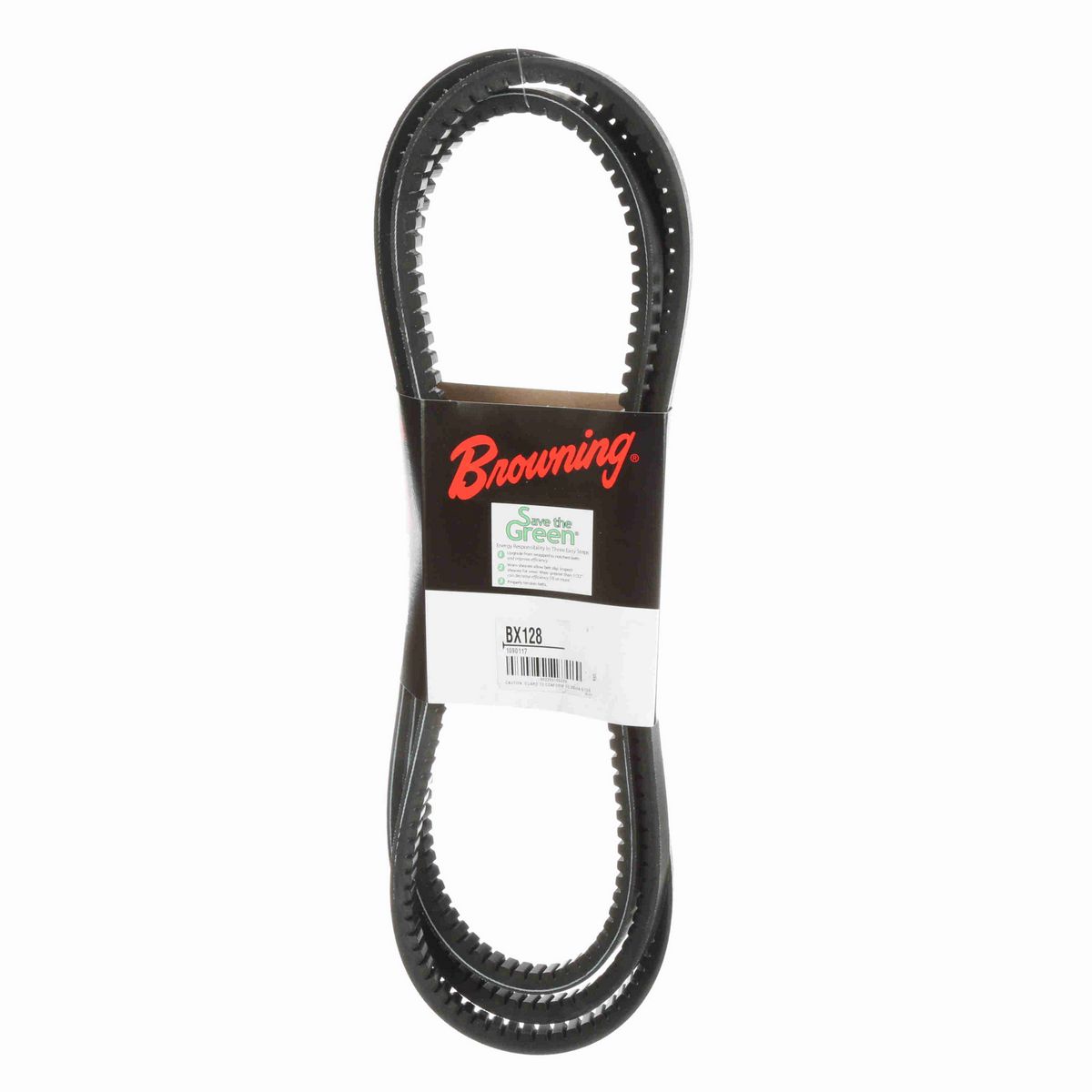 Browning EPDM Notched Belt 98% Efficient - BX128