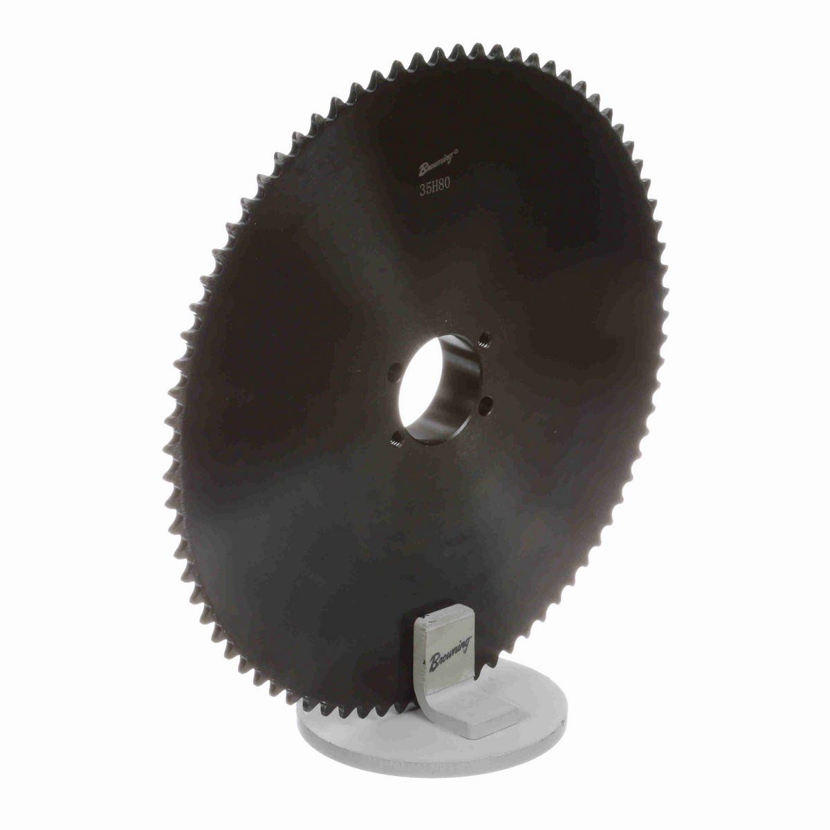 Browning Steel Bushed Bore Roller Chain Sprocket - 35H80