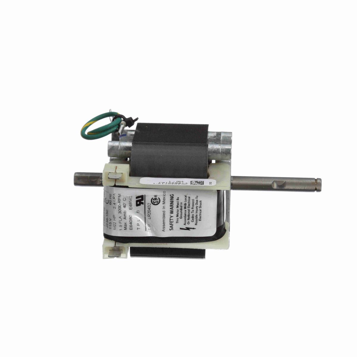 FASCO 1/22 HP C-Frame / Skeleton Motor, 3000 RPM, 115 Volts, , OAO - K674