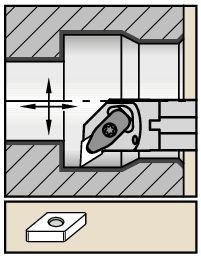 Kenloc Inserts Kennametal A-DDUN-KC -3° [2408464]