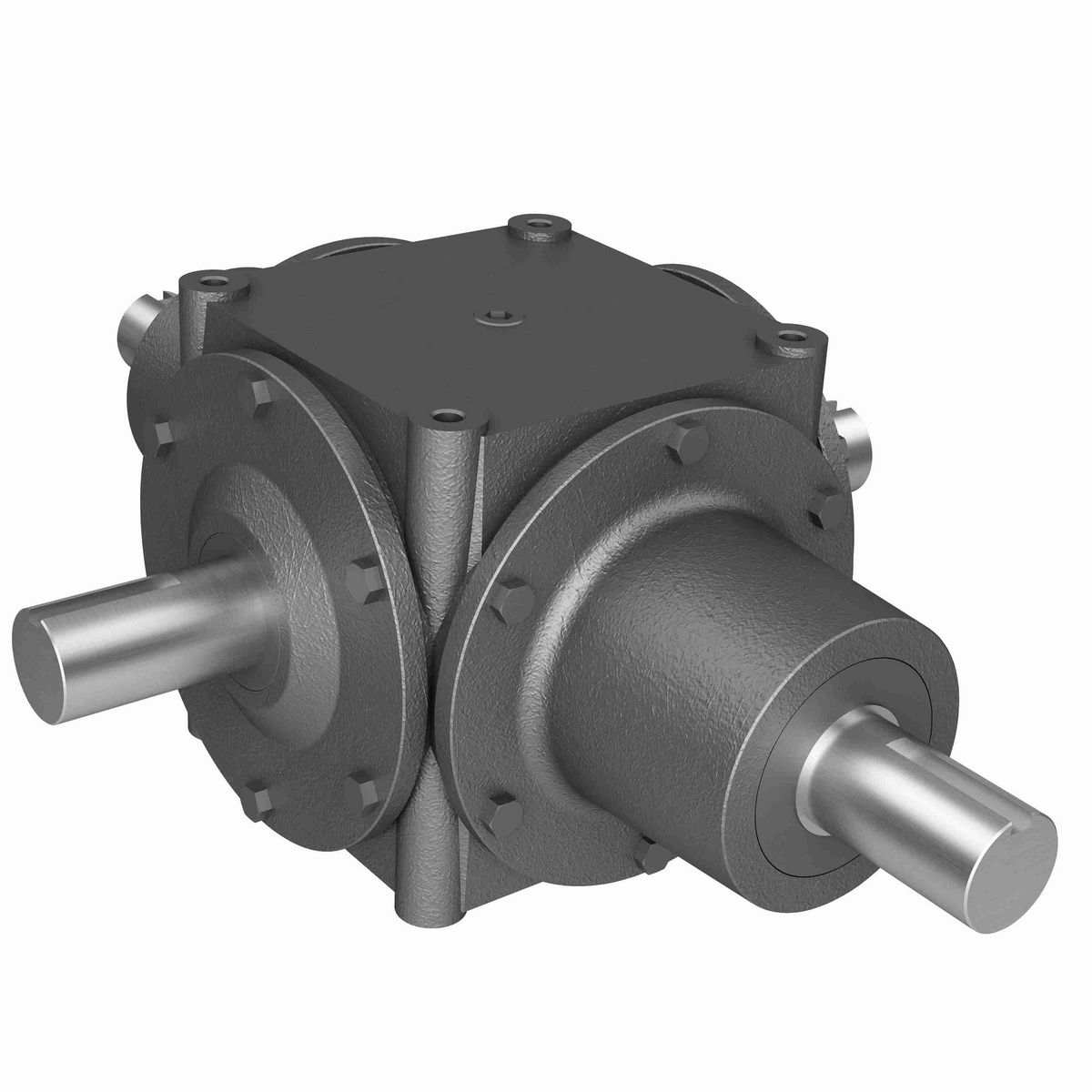 Hub City Bevel Gear Drives Ductile Iron Bevel Reducer - 810 1/1 GG ST