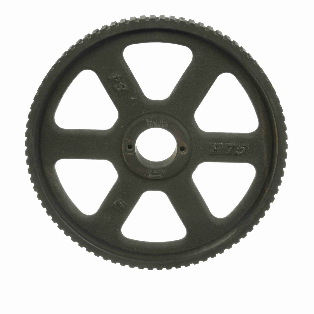 Browning Steel Bushed Bore Gearbelt Pulley - 84LH075