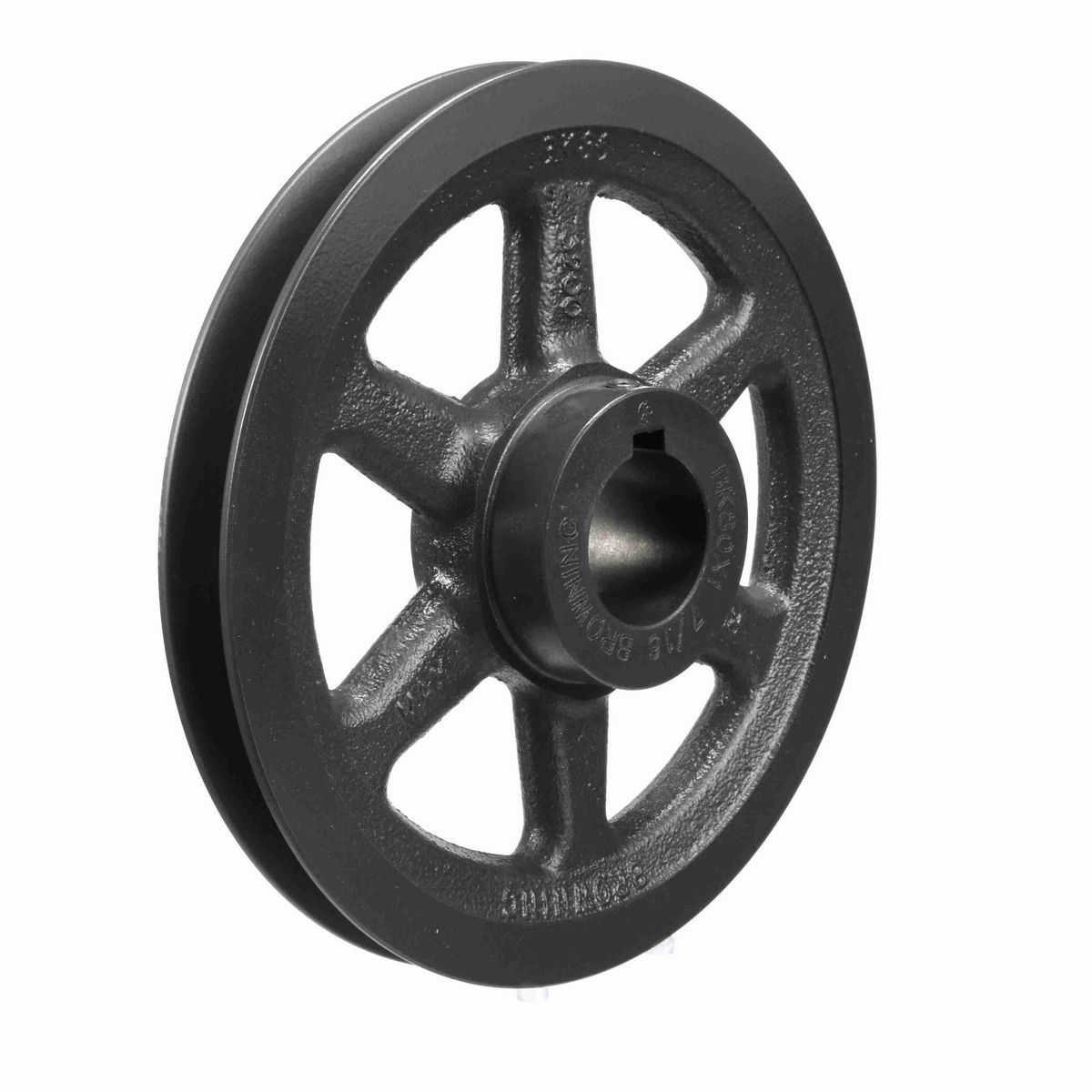 Browning 1 Groove Cast Iron FHP - Finished Bore Sheave - BK80X 1 7/16