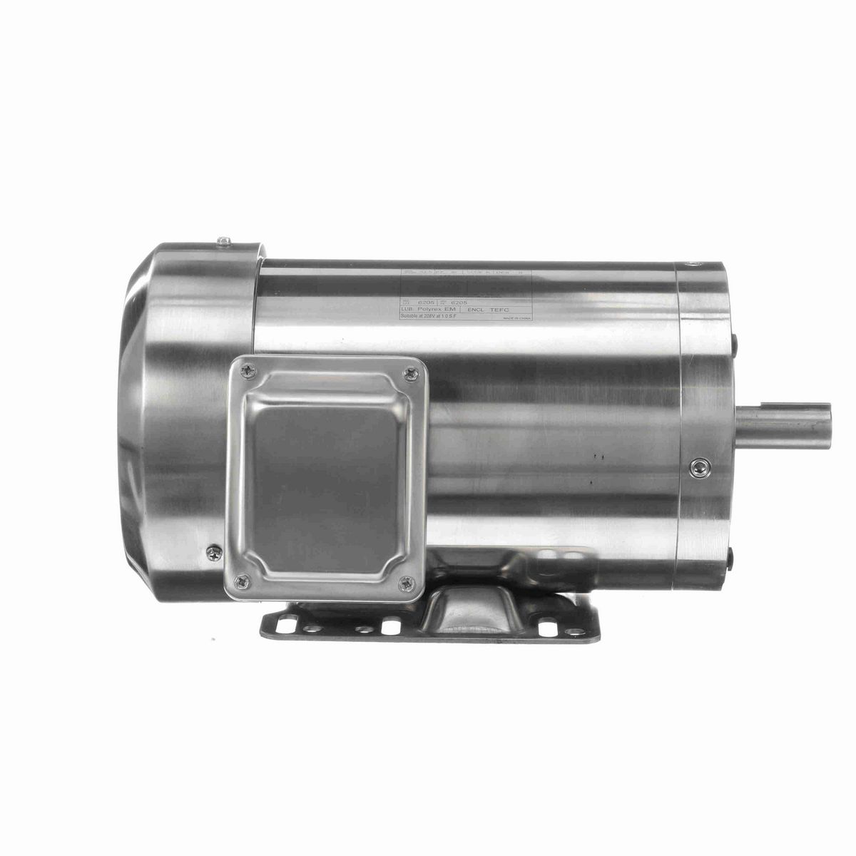LEESON SST Duck™ General Purpose Motor, 1 & 0.75 HP, 3 Ph, 60 & 50 Hz, 230/460 & 190/380 V, 1200 & 1000 RPM, 145TC Frame, TEFC - 191528.00