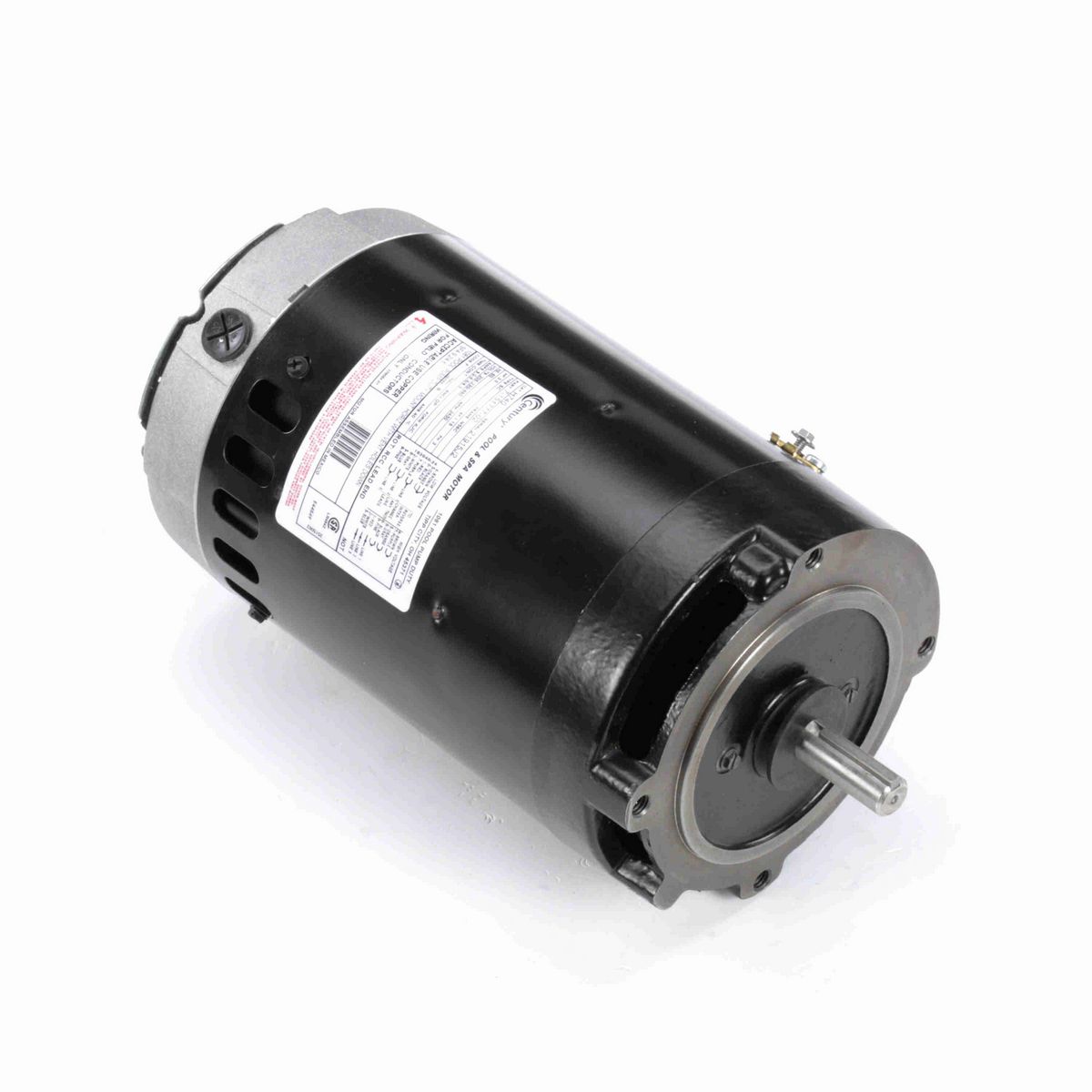 Century Pool Pump Motor, 3.0 HP, 3 Ph, 60 Hz, 208-230/460 V, 3600 RPM, N56C Frame, DP - H740
