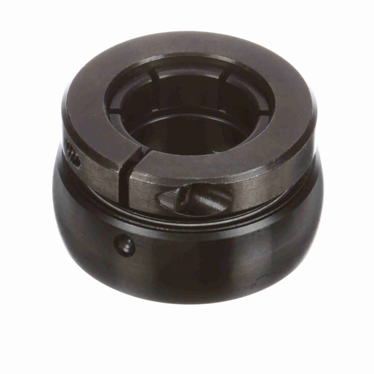 Sealmaster Mounted Insert Only Ball Bearing - 52100 Bearing Steel, Black Oxided - Concentric Lock - 2-16T