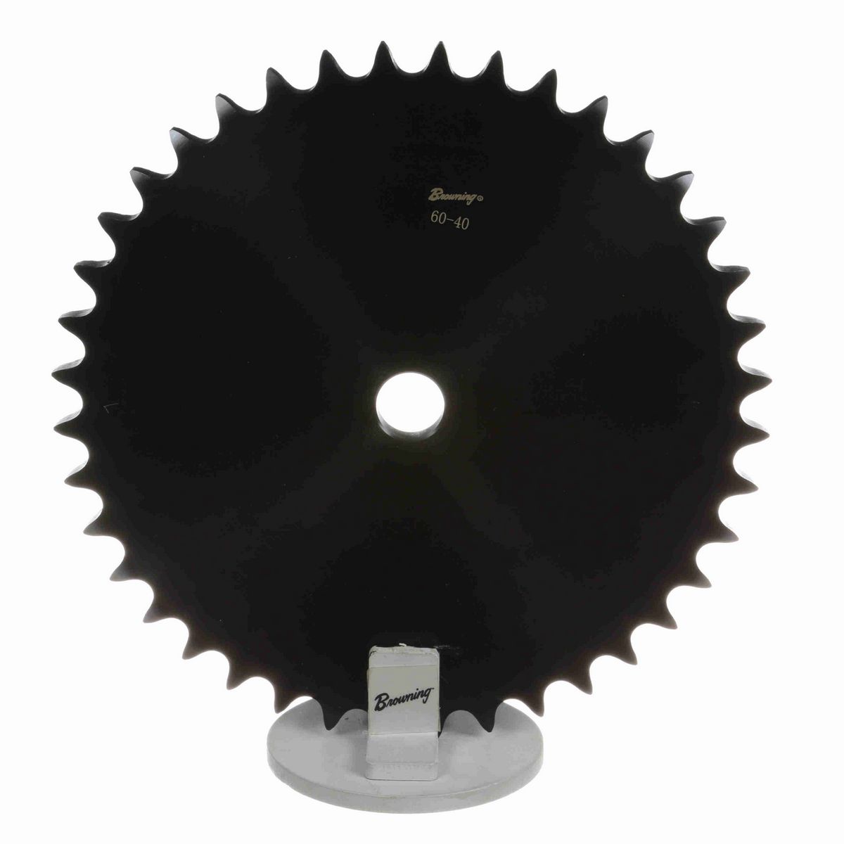 Browning Steel Minimum Plain Bore Roller Chain Sprocket - 60A40