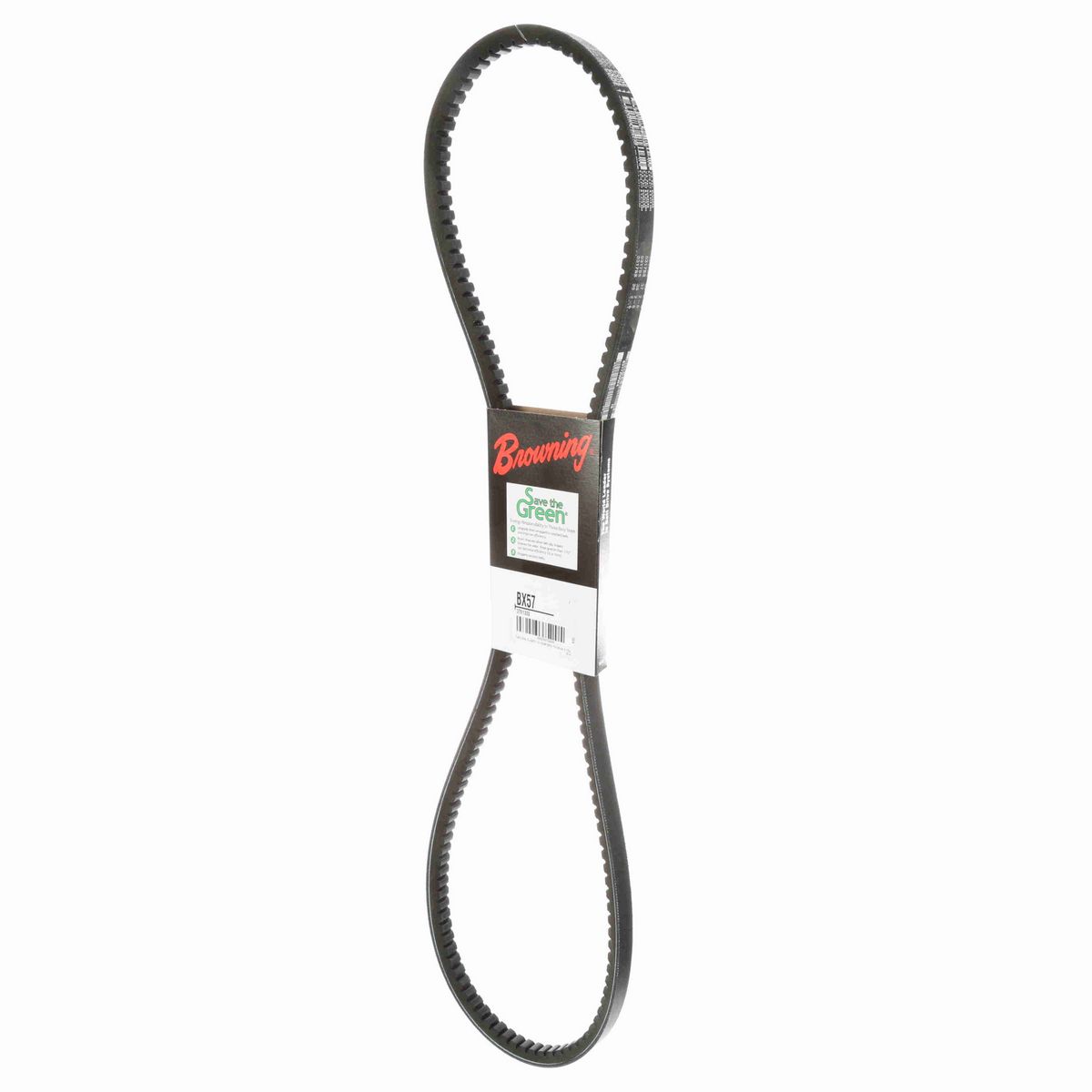 Browning EPDM Notched Belt 98% Efficient - BX57