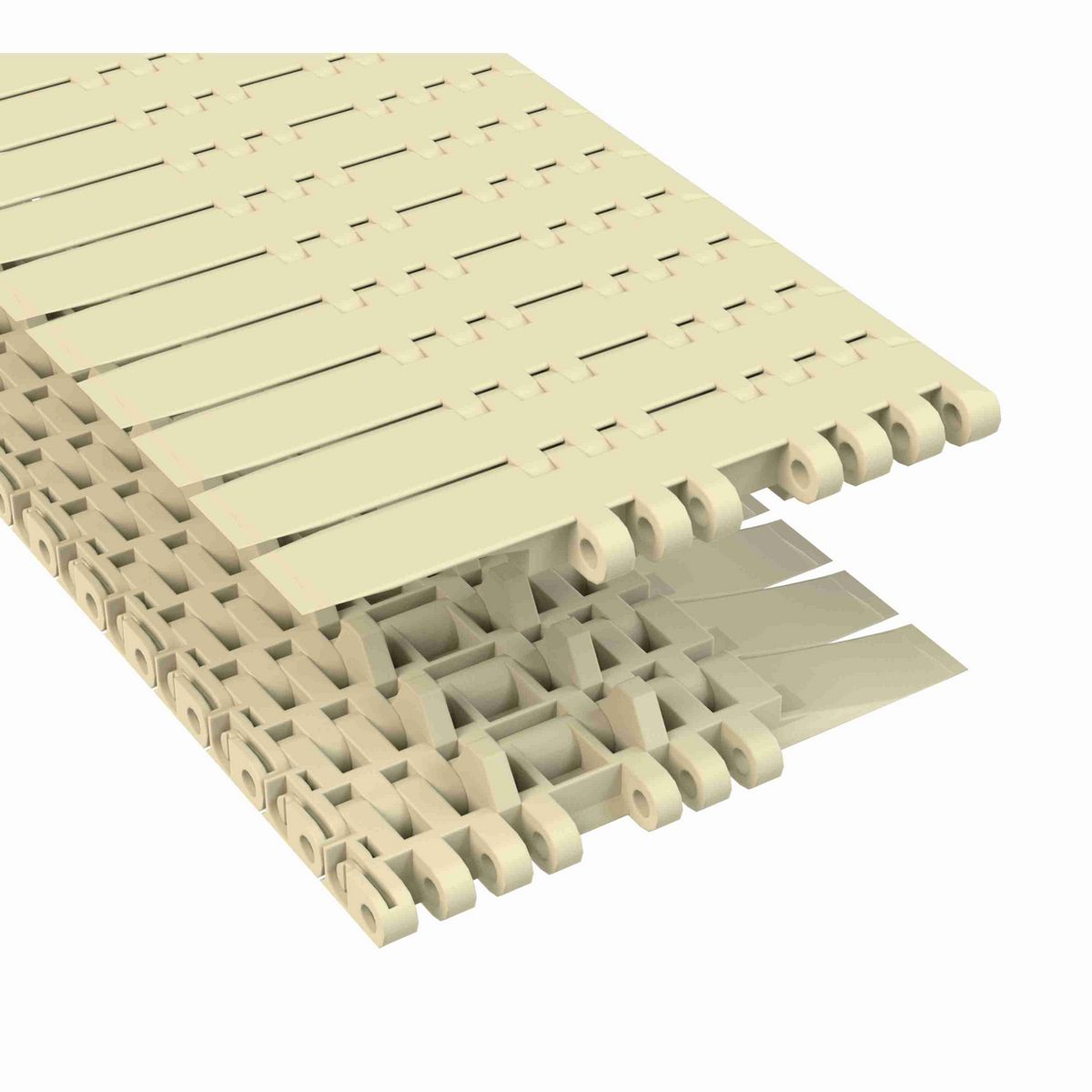 Rexnord 7705DTS Straight Running DTS®, Material: Beige High Temperature, Width: 4.5in, Pitch: 1in - 81417951