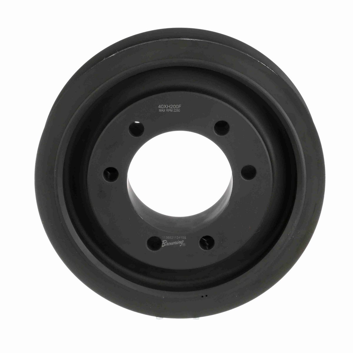 Browning Steel Bushed Bore Gearbelt Pulley - 40XH200F