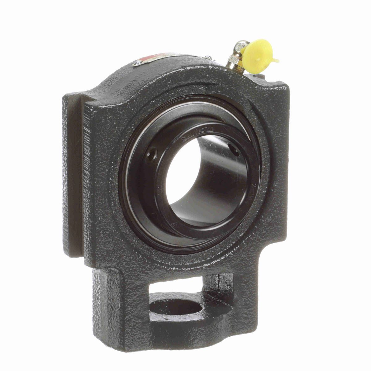 Sealmaster Mounted Cast Iron Wide Slot Take Up Ball Bearing - 52100 Bearing Steel, Black Oxided - Setscrew Lock - ST-30