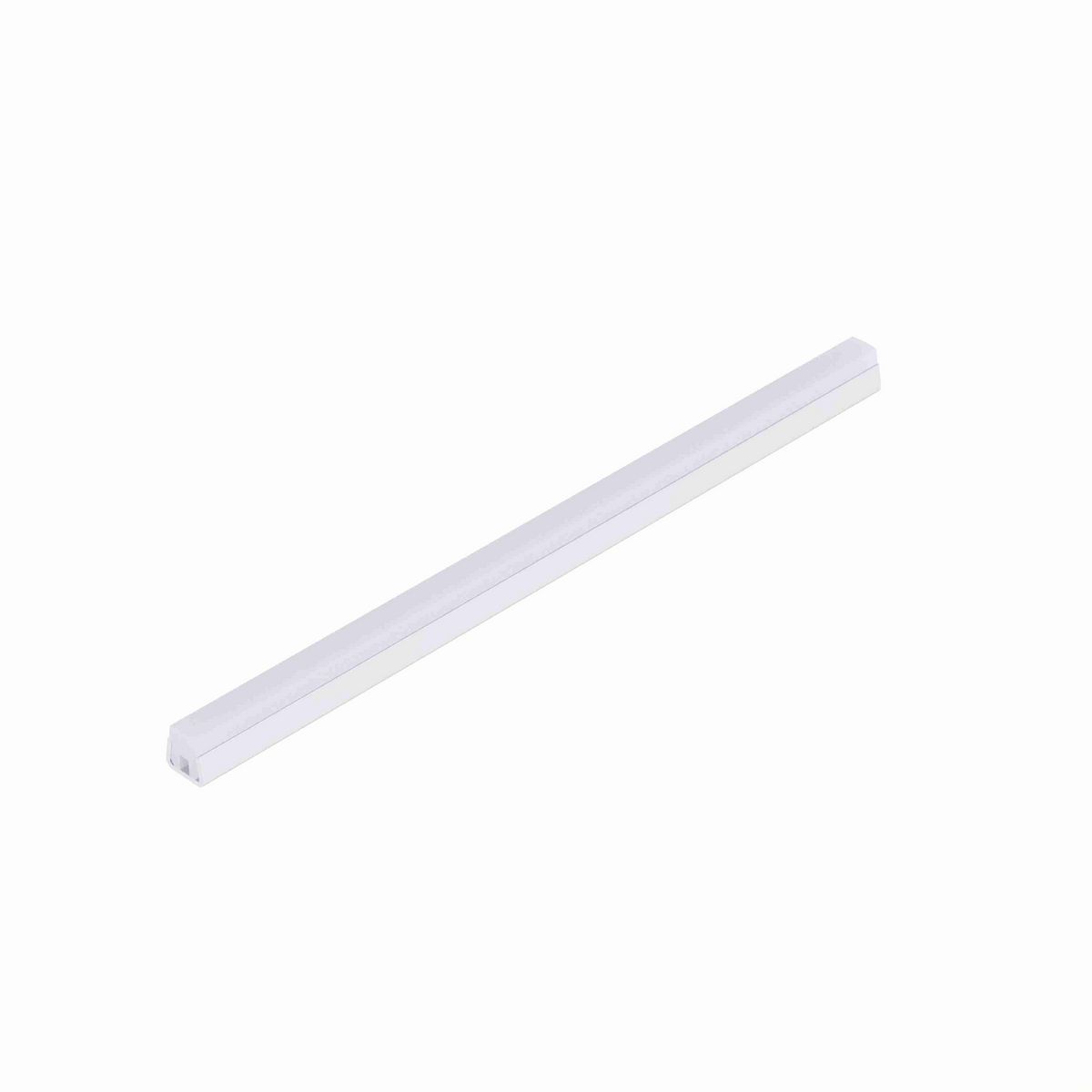 System Plast Modified Flat Guide Rail: 0.67"W X 0.67"H X 144"L White UHMW-PE - VG-SSM-12