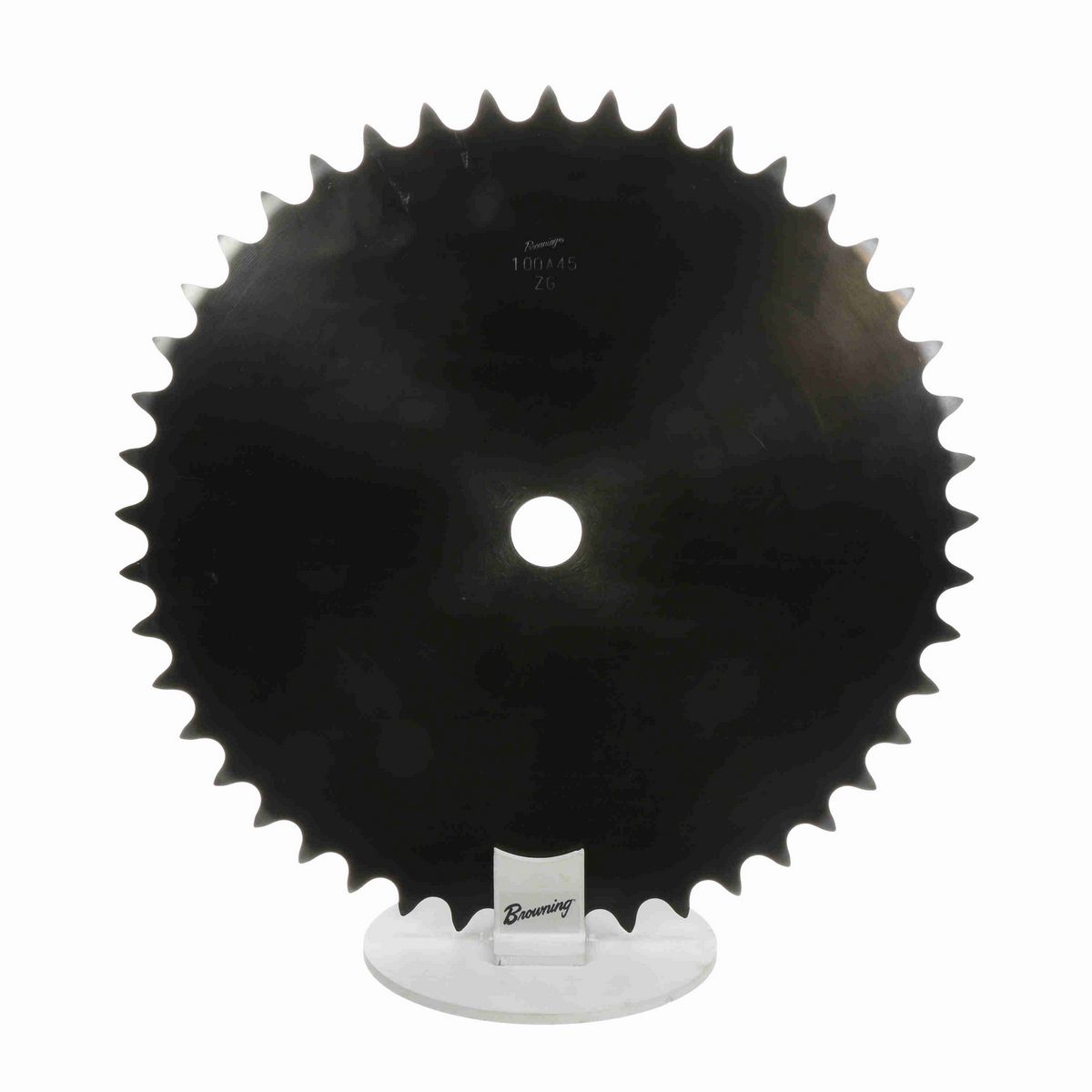 Browning Steel Minimum Plain Bore Roller Chain Sprocket - 100A45