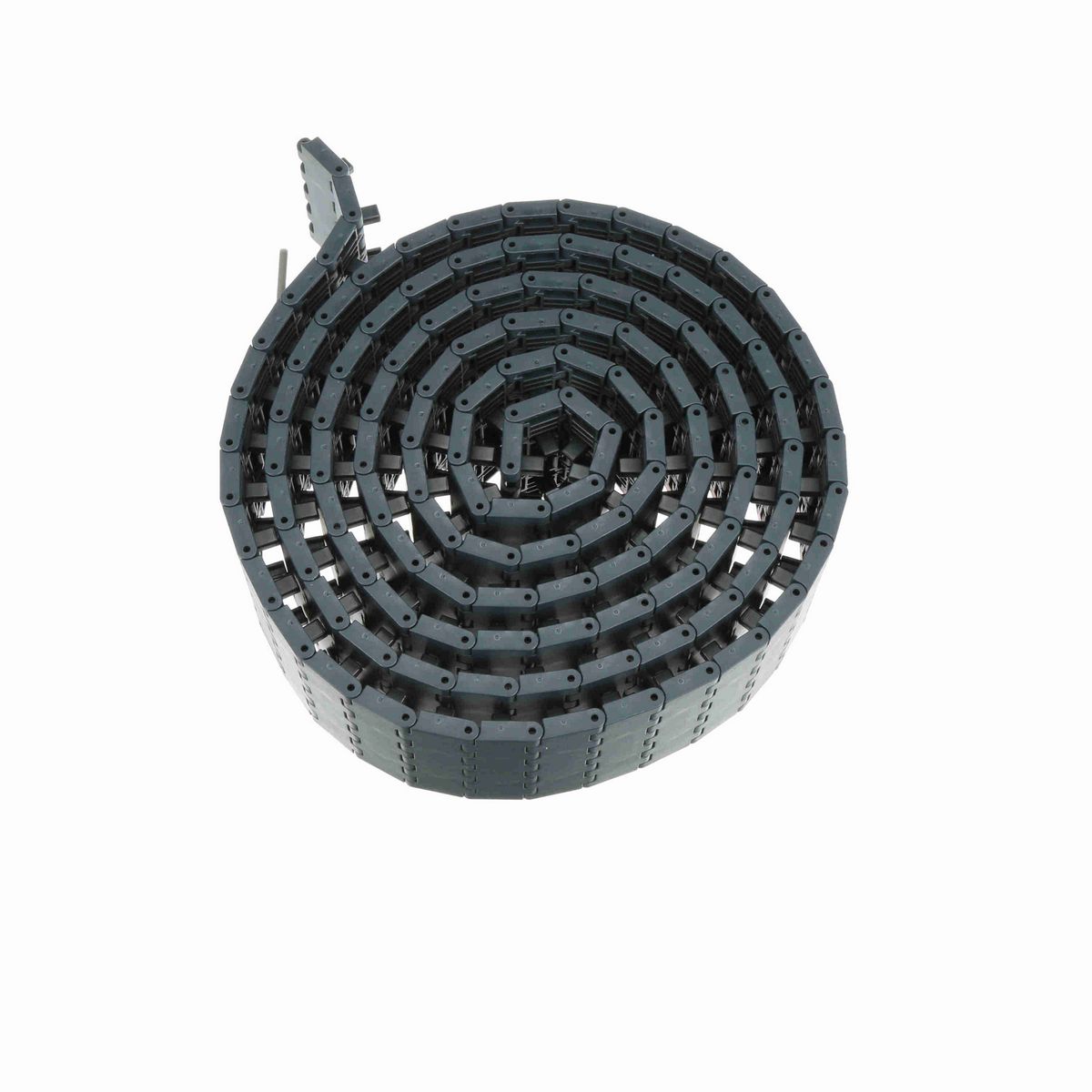 System Plast 2250FT Straight Running Solid Top, Material: NG evo (Gray Blue), Width: 3.3in, Pitch: 1in - NGE2250FT-PT-K330