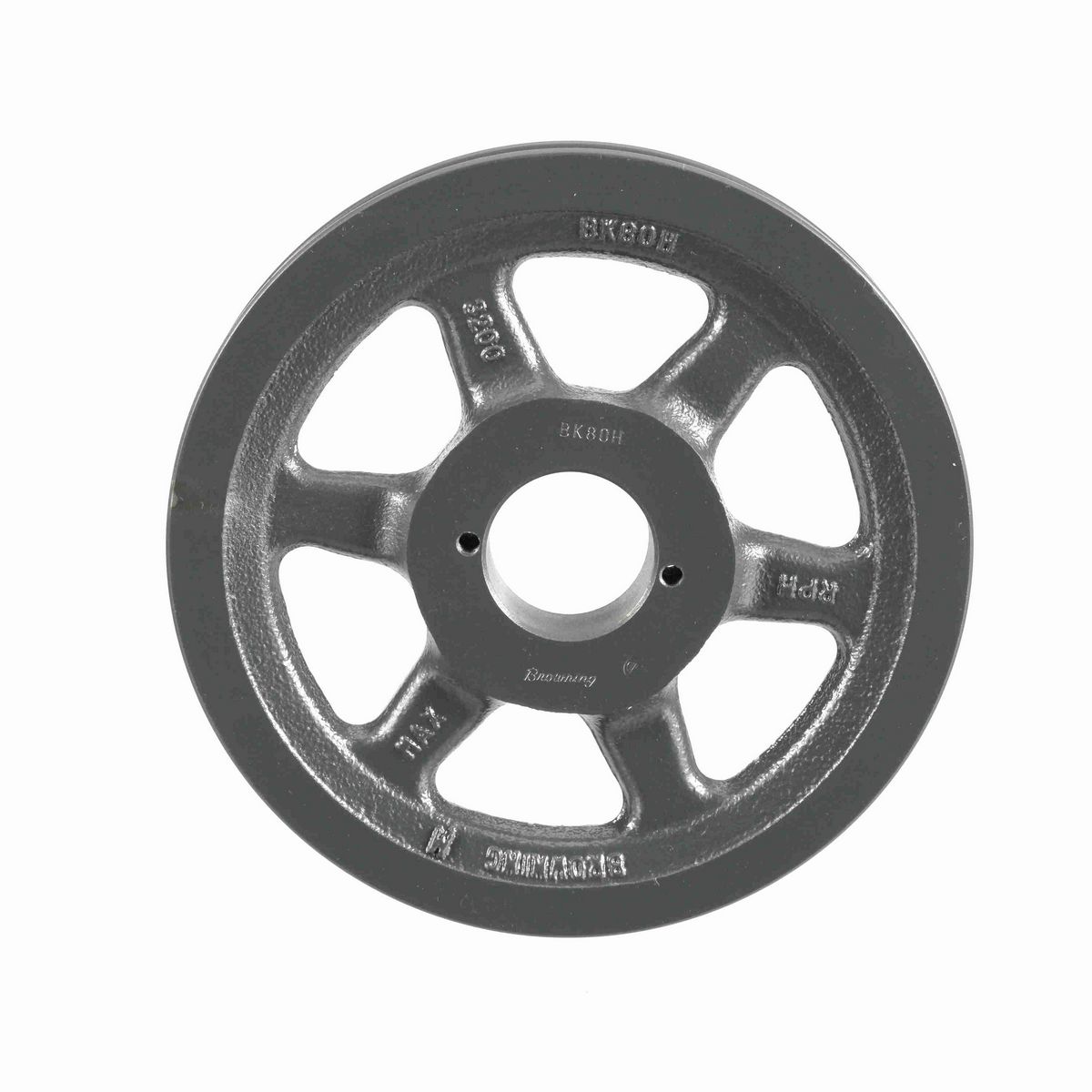 Browning 1 Groove Cast Iron FHP - Bushed Sheave - BK80H