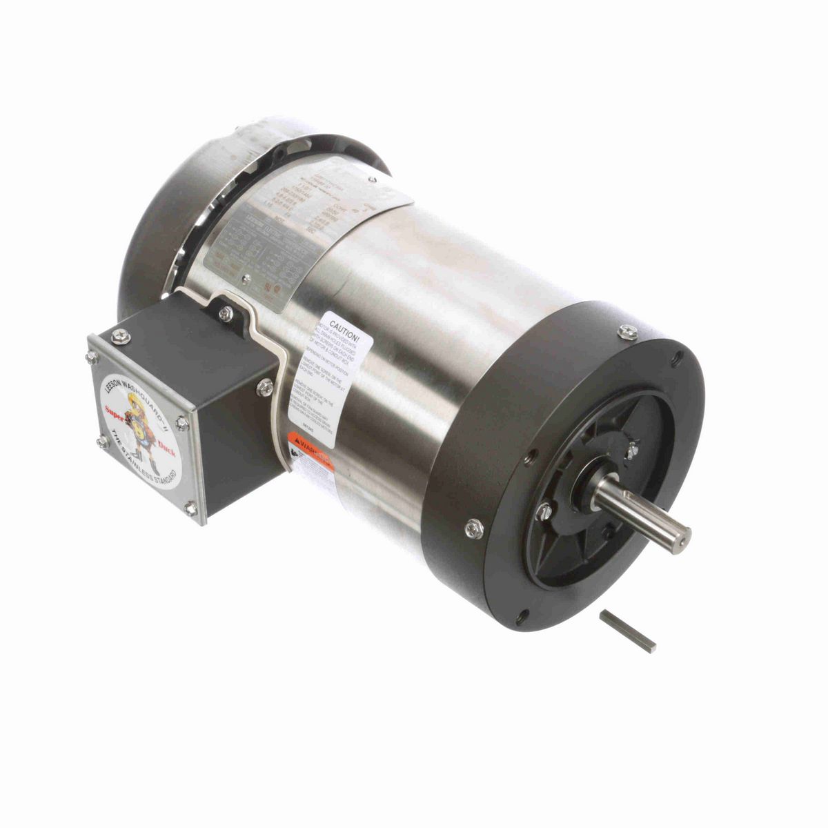 LEESON General Purpose Motor, 1.50 & 1 HP, 3 Ph, 60 & 50 Hz, 230/460 & 190/380 V, 1800 & 1500 RPM, 56C Frame, TEFC - 119488.00