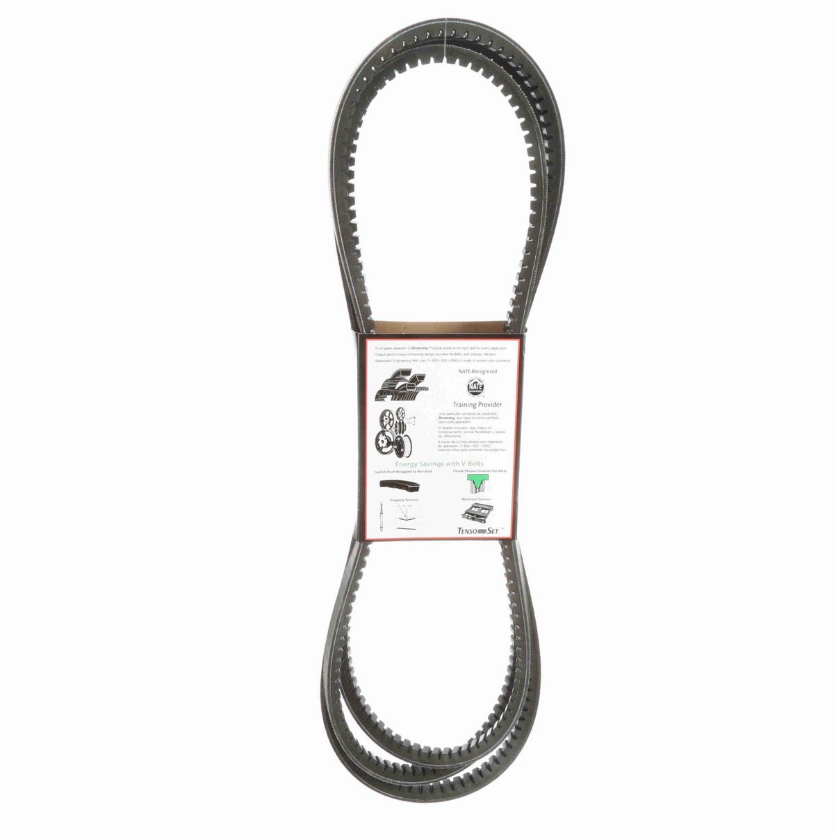 Browning EPDM Notched Belt 98% Efficient - BX150