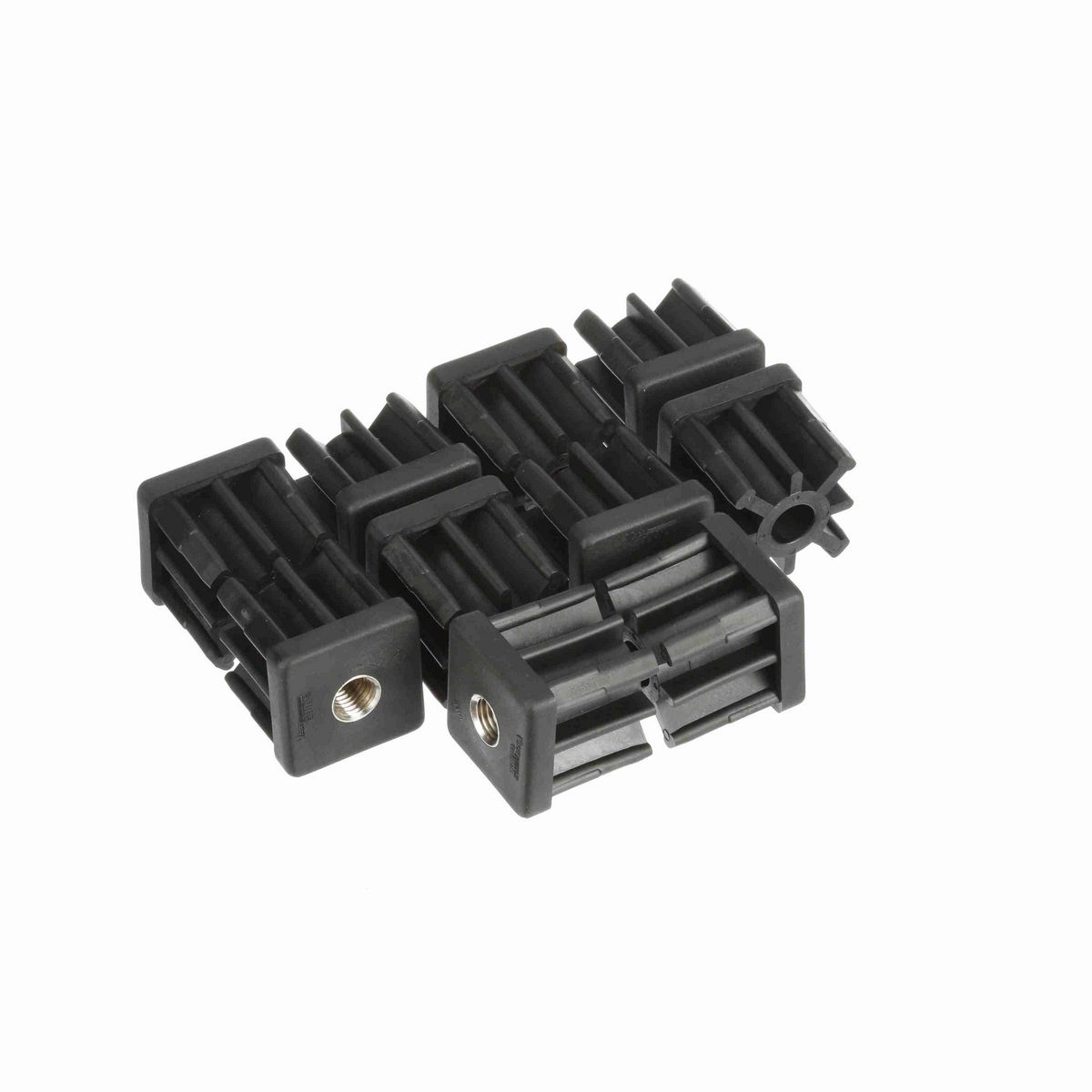 System Plast Tube End (Square); Series: VG-555, Thread: M16 for a 2 Sq. Tube - VG-555-BM16