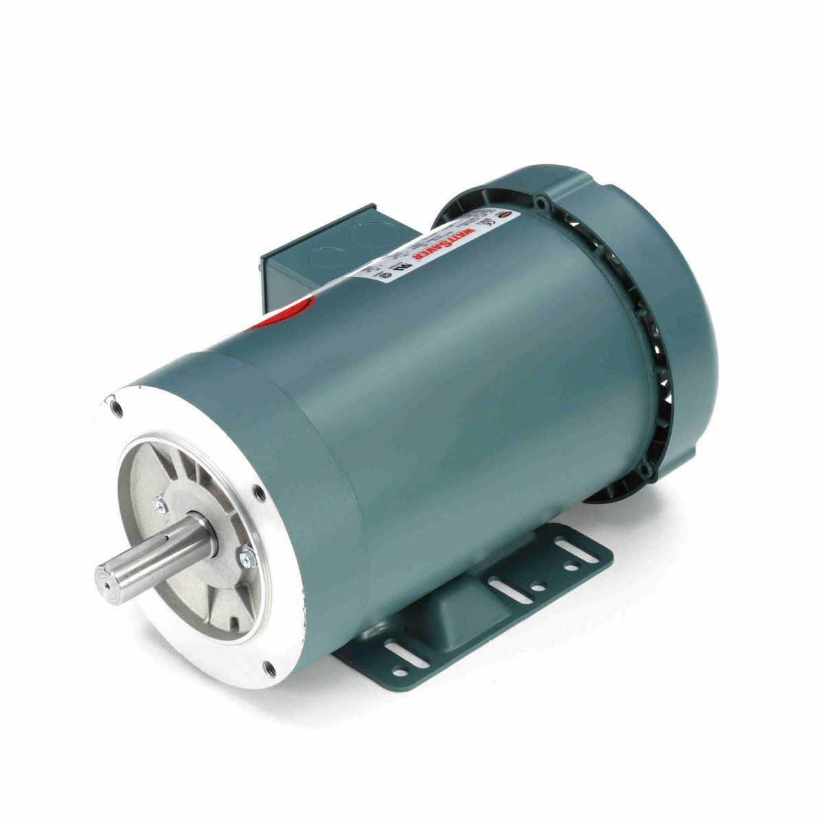 LEESON General Purpose Motor, 2 & 2 HP, 3 Ph, 60 & 50 Hz, 230/460 & 190/380 V, 1800 & 1500 RPM, 145TC Frame, TEFC - 121181.00
