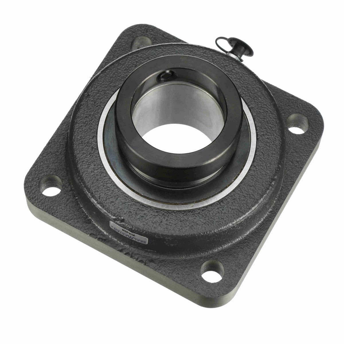 Sealmaster Mounted Cast Iron Four Bolt Flange Ball Bearing - 52100 Bearing Steel - Eccentric Lock - PVR-2538