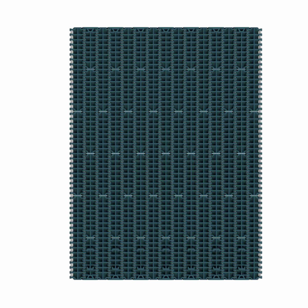 Rexnord 1000FT Straight Running Solid Top, Material: Green Low Friction Acetal, Width: 510mm, Pitch: 1in - 873.27.15