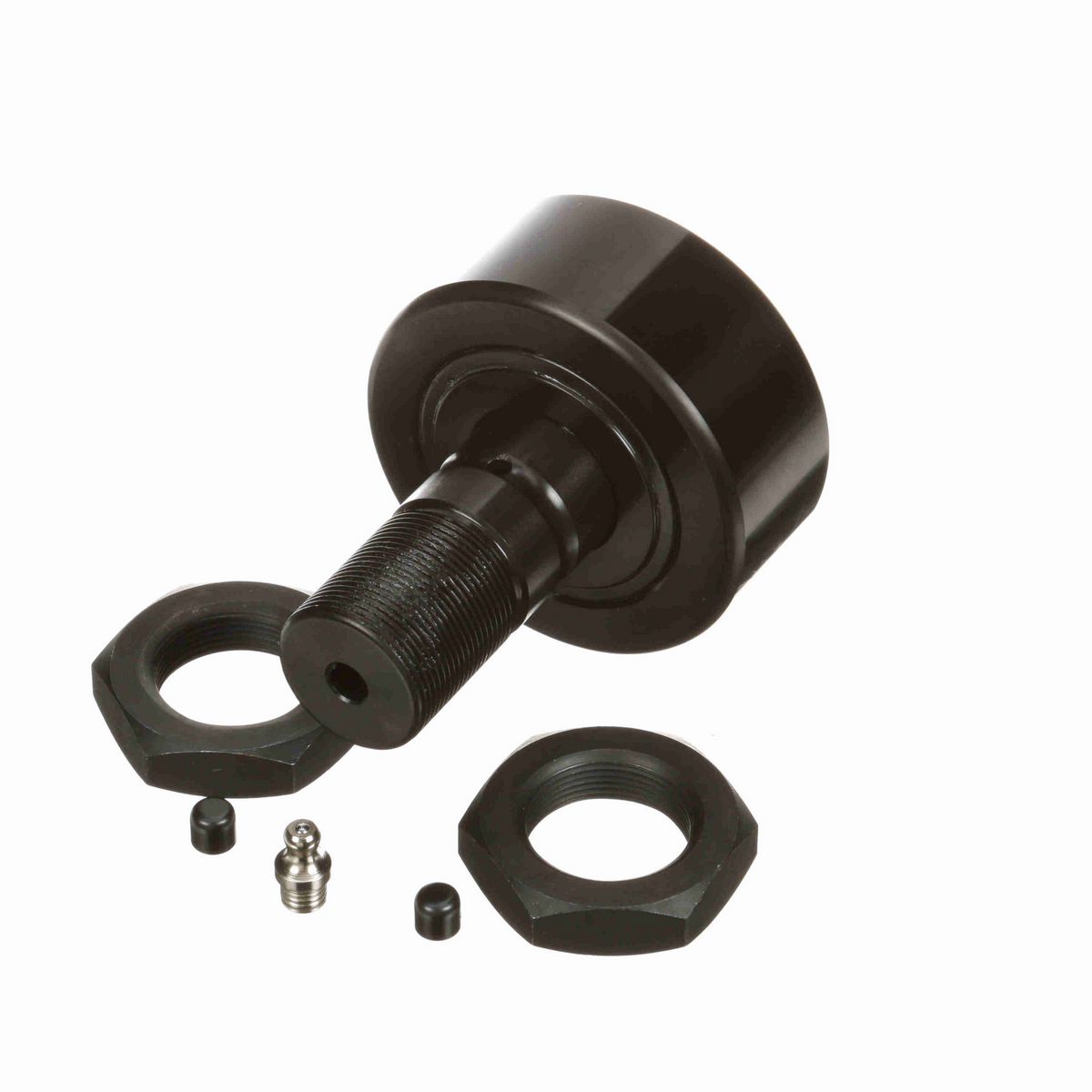 Опорный ролик с цапфой McGill CAMROL MCFD 80 X, цилиндрический, повышенной грузоподъемности, со щитком, со шлицем под отвёртку, метрический