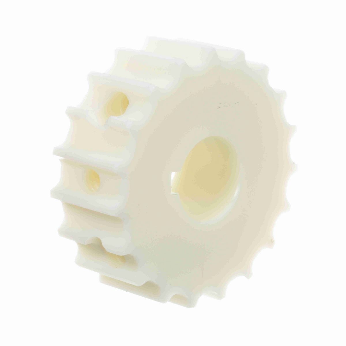 System Plast 815 Series Split Machined Sprocket with 19 Teeth, a 1-1/2in Round Shaft-Ready Bore and Setscrew - 815-19R1.5-DMS-SS