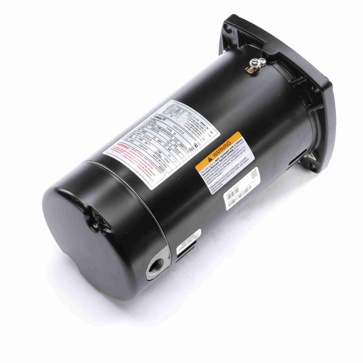 Century Pool Pump Motor, 3/4 HP, 1 Ph, 60 Hz, 230/115 V, 3600 RPM, 48Y Frame, ODP - USQ1072