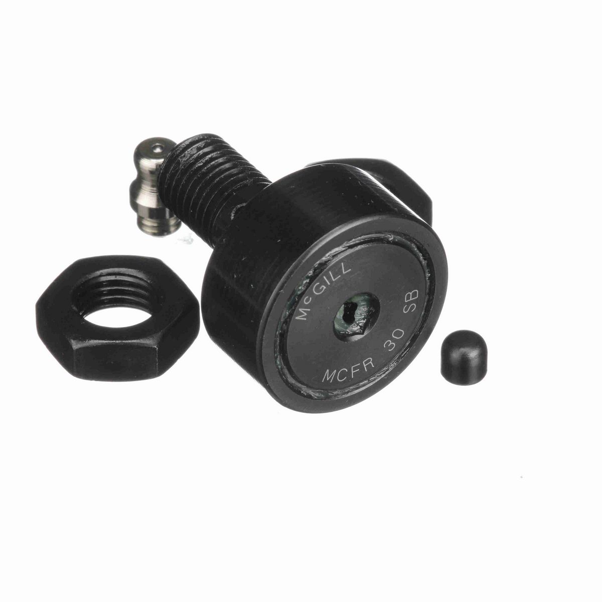 Опорный ролик с цапфой McGill CAMROL MCFR 30 SB, бочкообразный, с уплотнением, с шестигранным отверстием, метрический