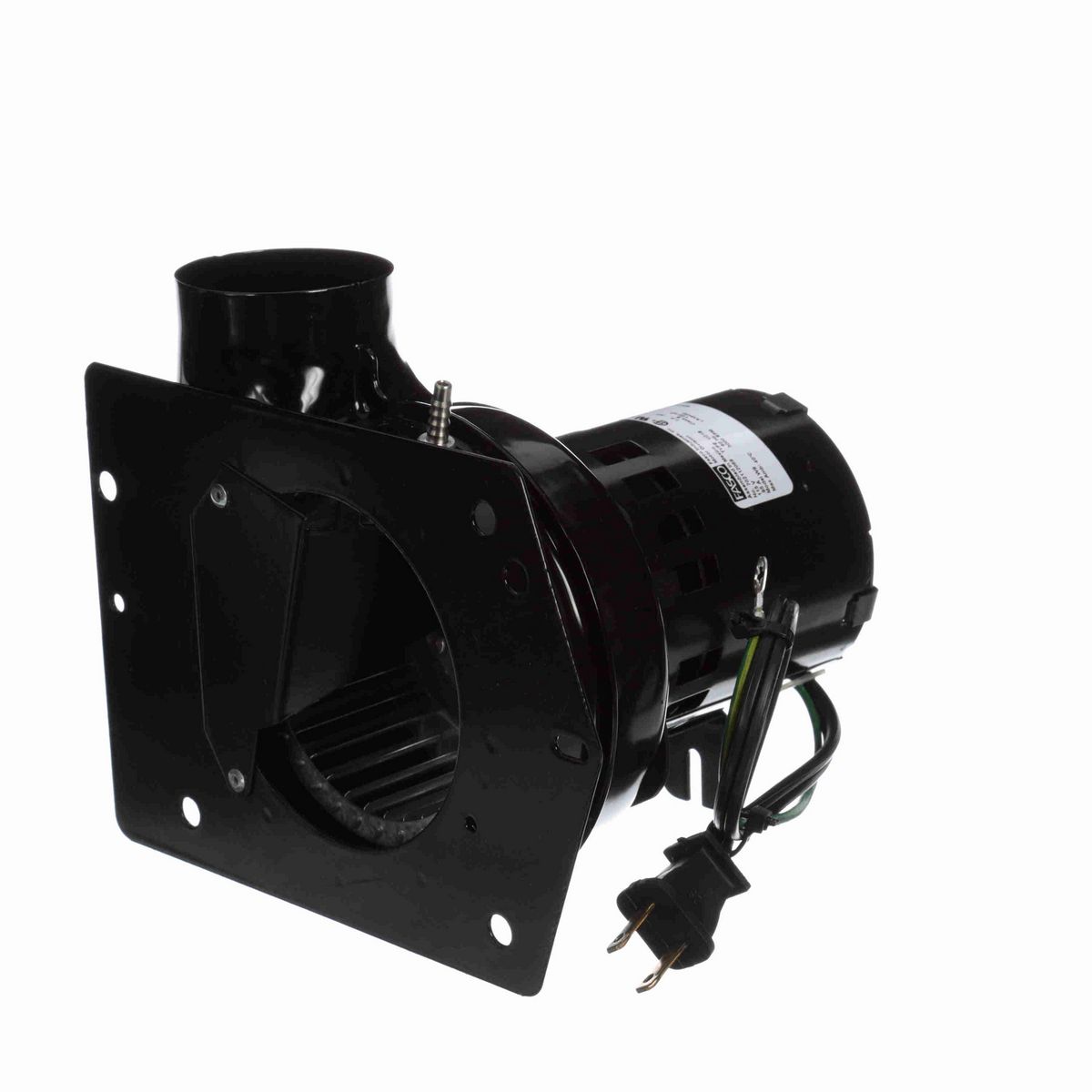 FASCO Round Outlet Shaded Pole Draft Inducer Blower, 115 Volts, Flange: No - W9