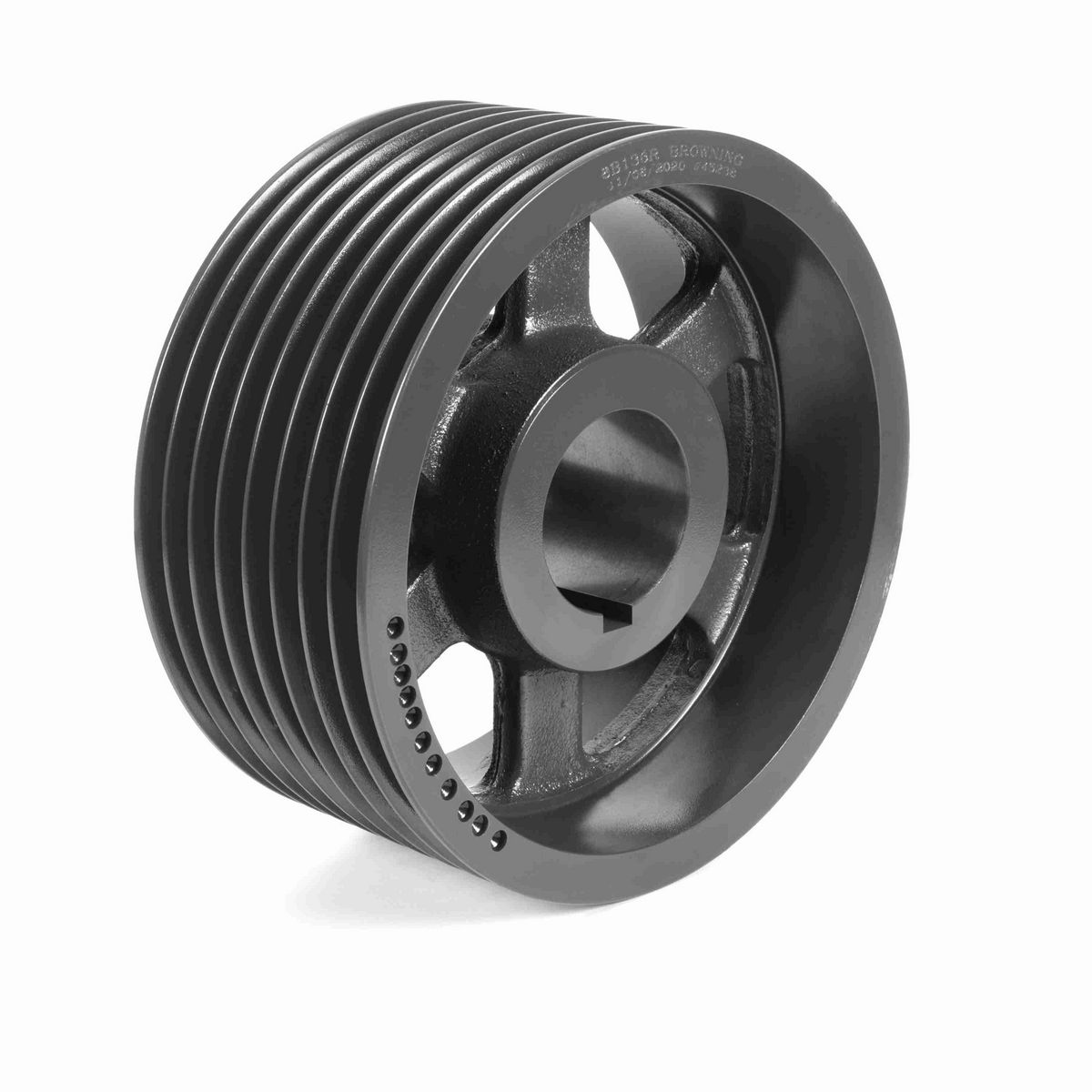 Browning 8 Groove Cast Iron Bushed Bore Multiple Sheave - 8B136R