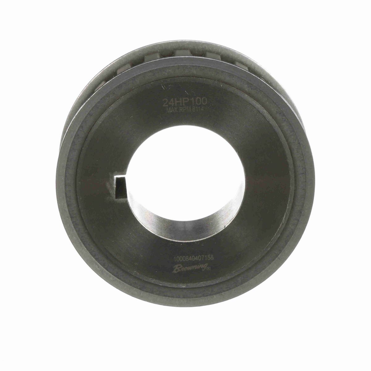 Browning Steel Bushed Bore Gearbelt Pulley - 24HH100