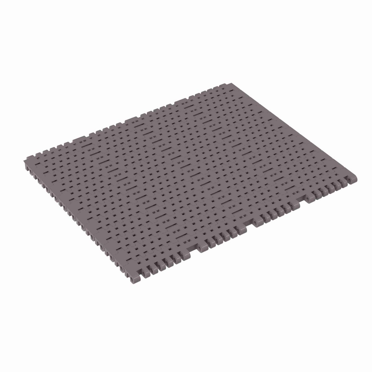 Rexnord 7706 Straight Running Flush Grid, Material: Brown High Performance, Width: 15in, Pitch: 1in - 81416345