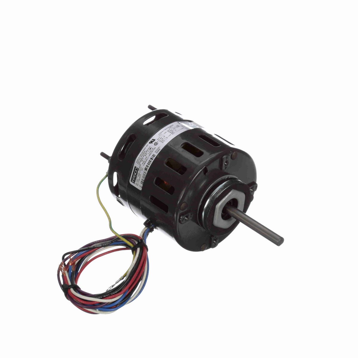 FASCO Refrigeration Motor, 1/20 HP, 1 Ph, 50/60 Hz, 115/208-230 V, 1550 RPM, 1 Speed, 4.4" Diameter, OAO - D484