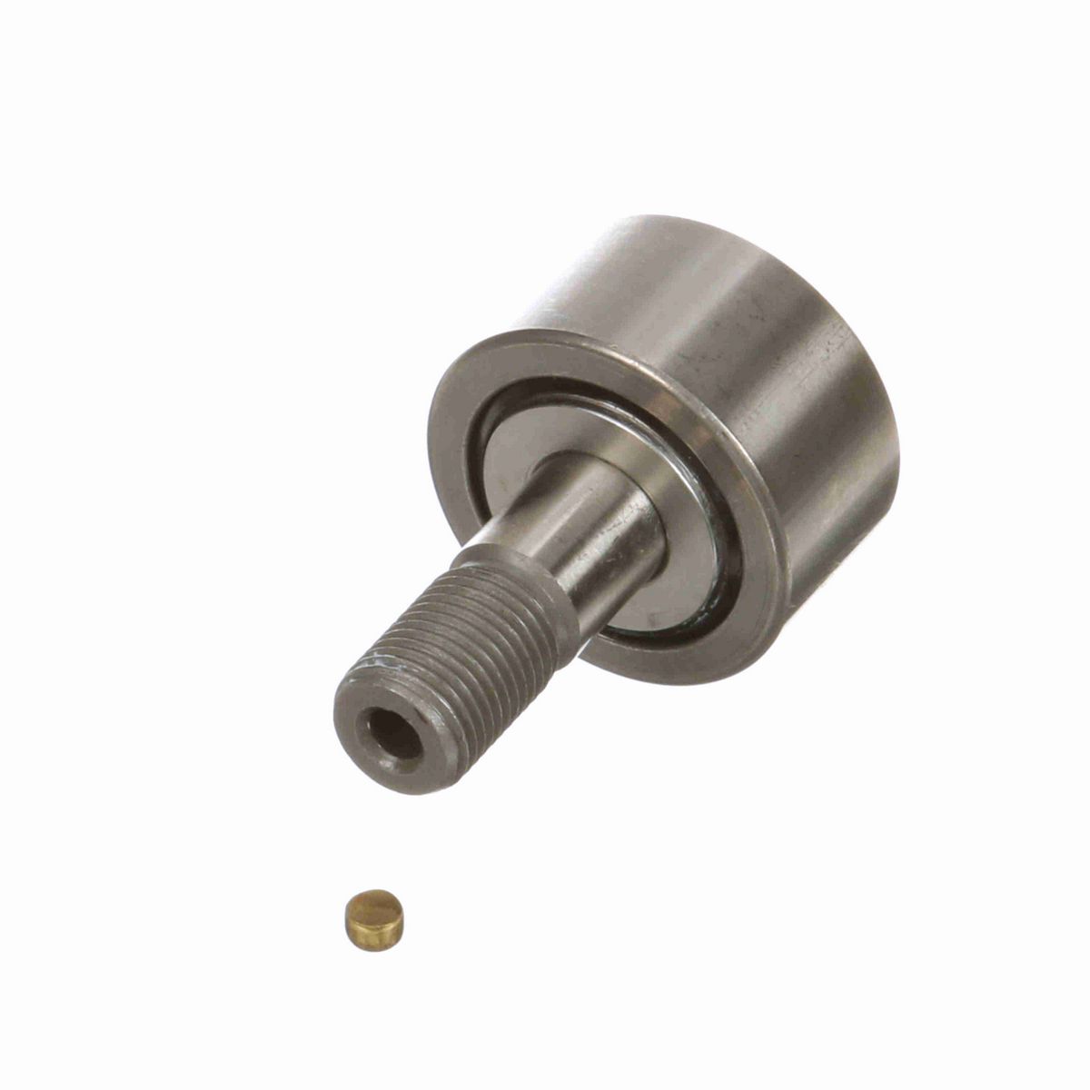 Опорный ролик с цапфой McGill CAMROL CF 1 3/8 SB CR, цилиндрический, из высокоуглеродистой нержавеющей стали, с уплотнением, с шестигранным отверстием