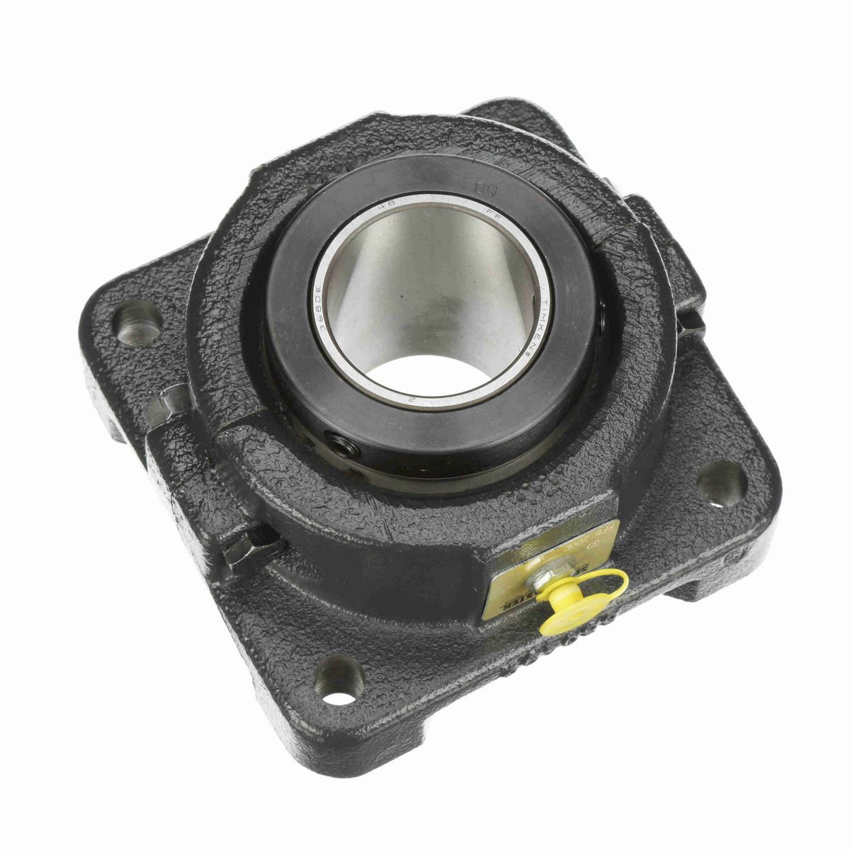 Sealmaster Mounted Cast Iron Four Bolt Flange Tapered Roller - 52100 Bearing Steel - Double Collar Mount Lock - RFB 315C