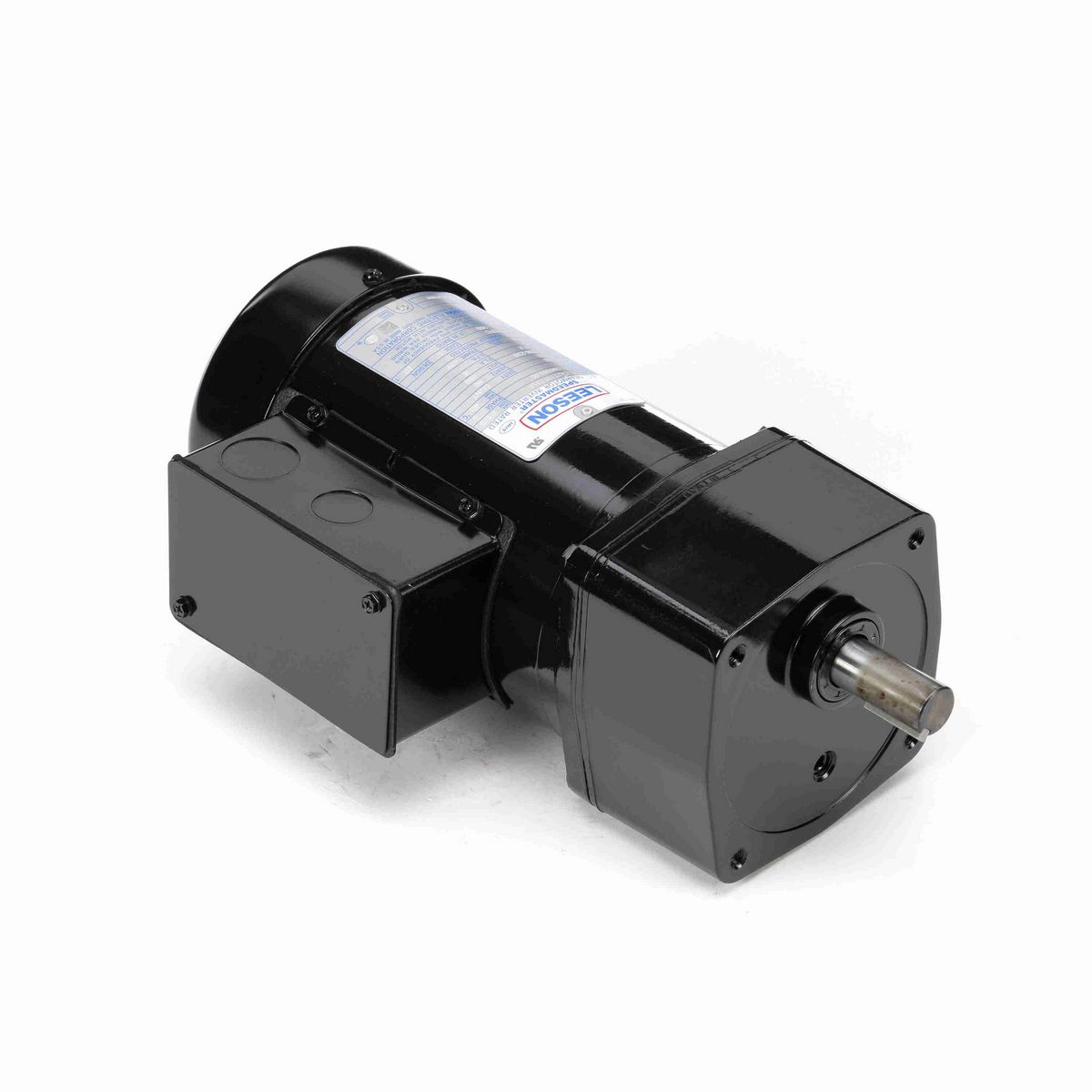 LEESON Parallel Shaft Gearmotor, 0.25 HP, 3 Ph, 60 Hz, 208-230/460 V, 85 RPM, 42Y Frame, TEFC - 096068.00