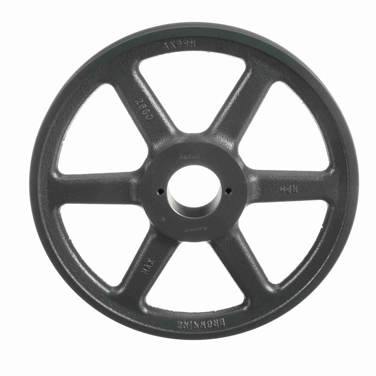 Browning 1 Groove Cast Iron FHP - Bushed Sheave - AK99H