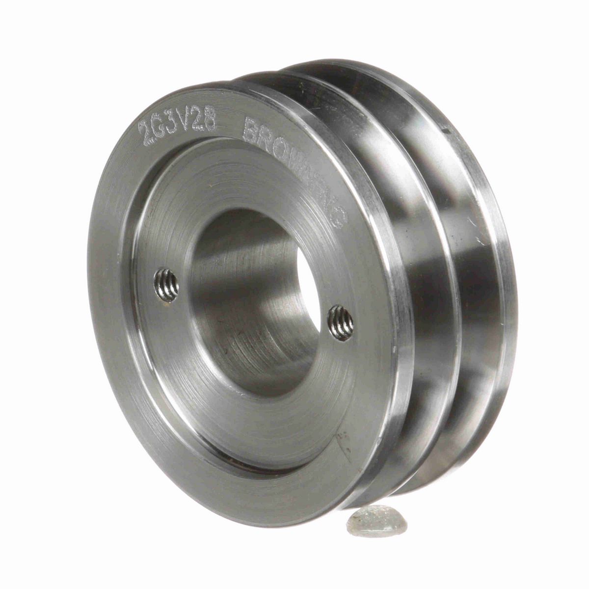 Browning 2 Groove Cast Iron Bushed Bore Multiple Sheave - 2G3V28