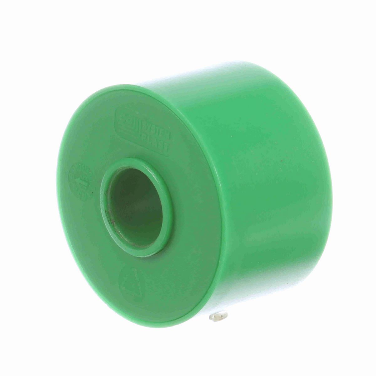 System Plast Return Roller; OD: 60-mm, Shaft Dia: 18-mm, Length: 40.5-mm, Color: Green - R-60B18ML41-PEG