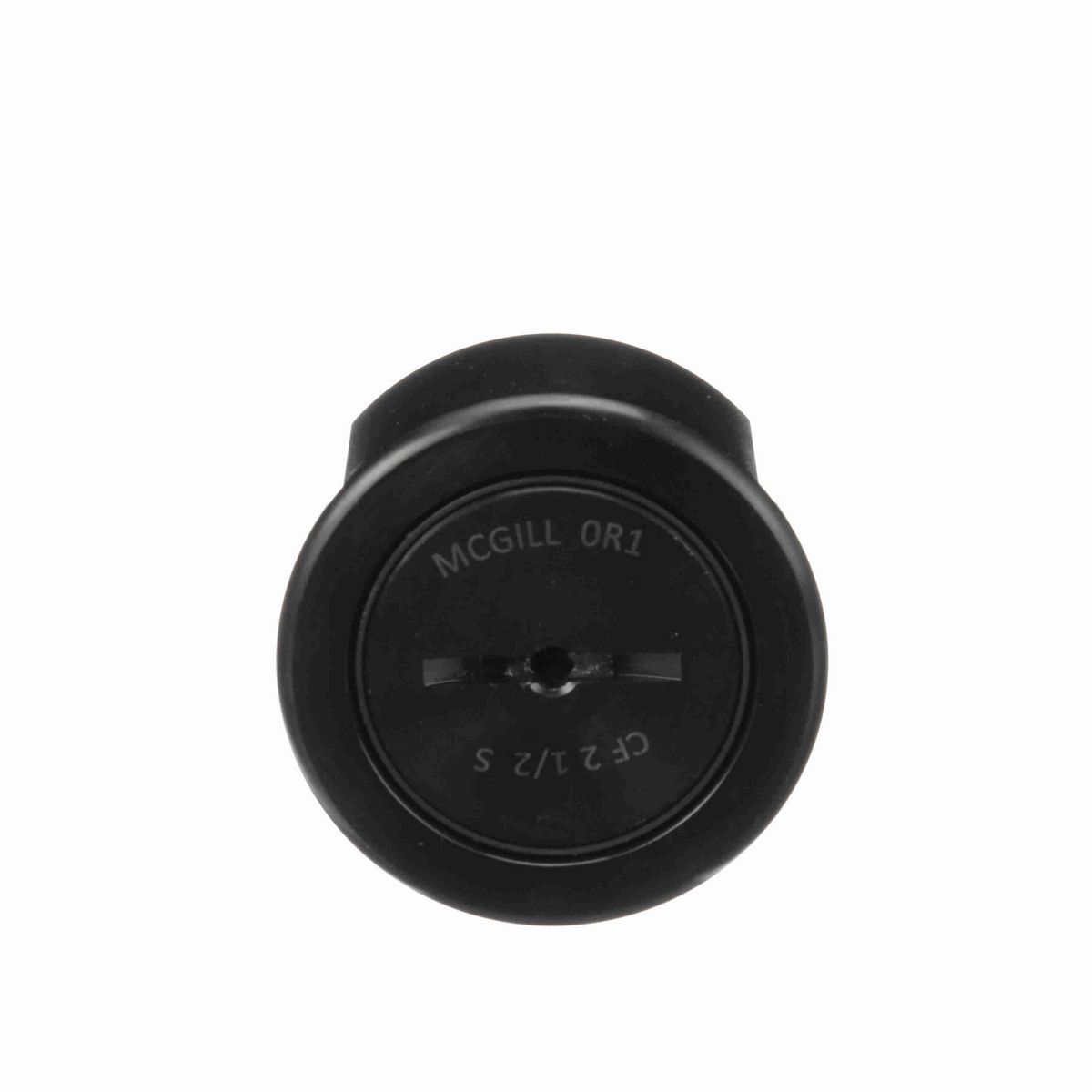 Опорный ролик с цапфой McGill CAMROL CF 2 1/2 S, цилиндрический, с уплотнением, со шлицем под отвёртку, дюймовый