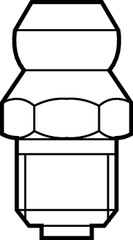 Гидравлический смазочный ниппель Bosch Rexroth DIN71412-AM8X1 [R341700302]