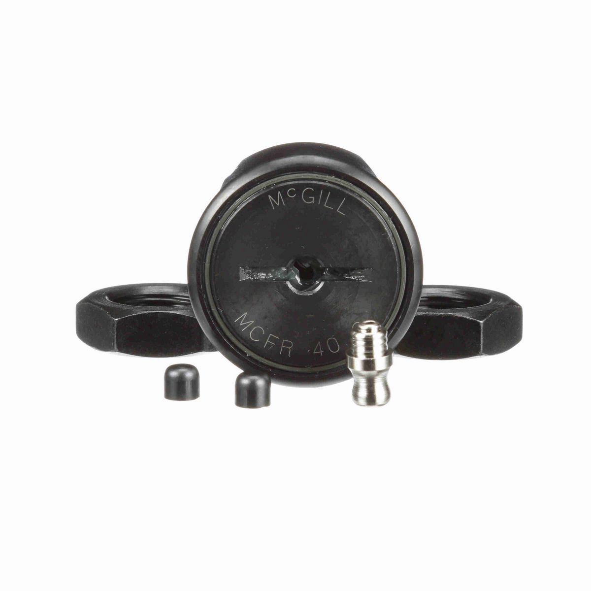 Опорный ролик с цапфой McGill CAMROL MCFR 40 S, бочкообразный, с уплотнением, со шлицем под отвёртку, метрический