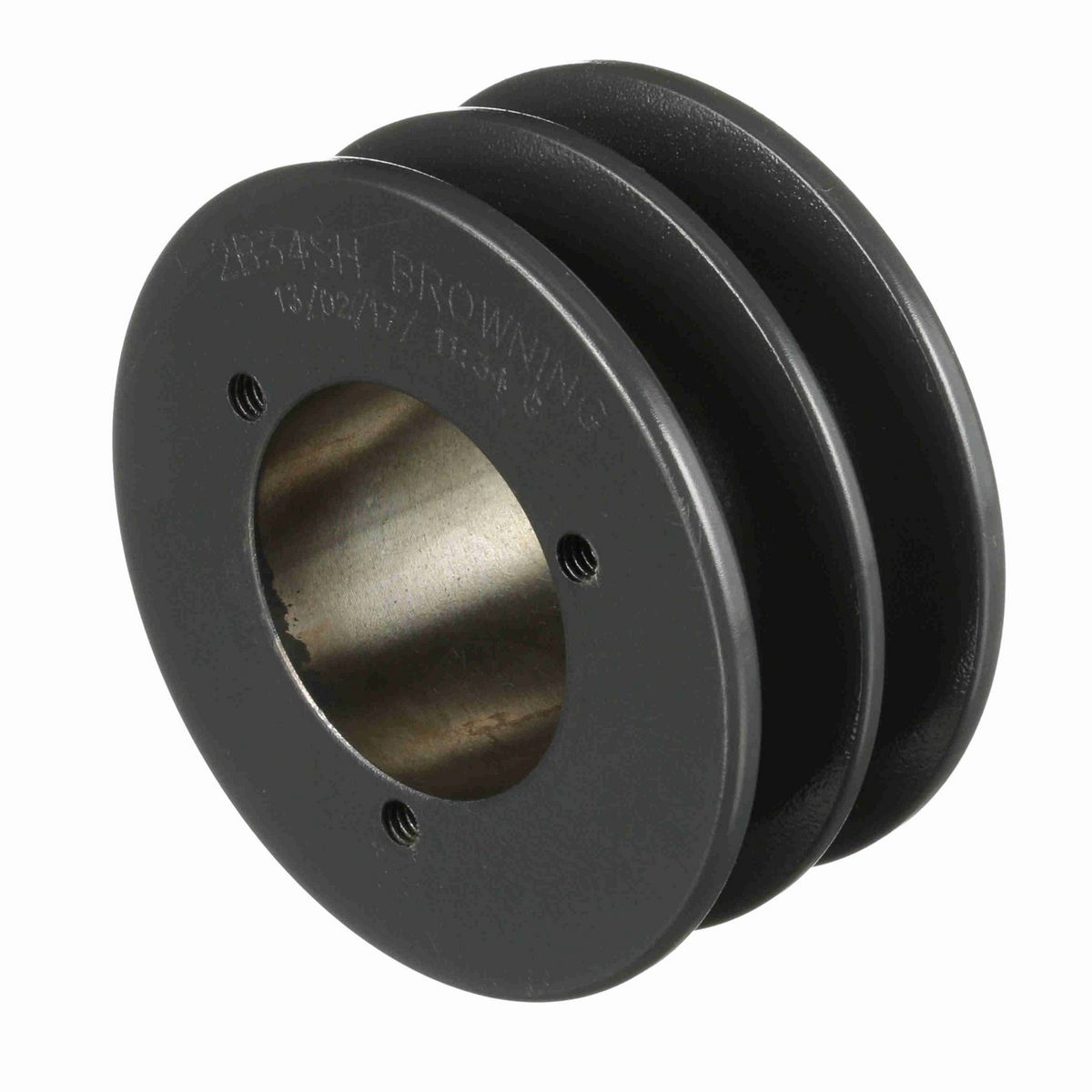 Browning 2 Groove Cast Iron Bushed Bore Multiple Sheave - 2B34SH