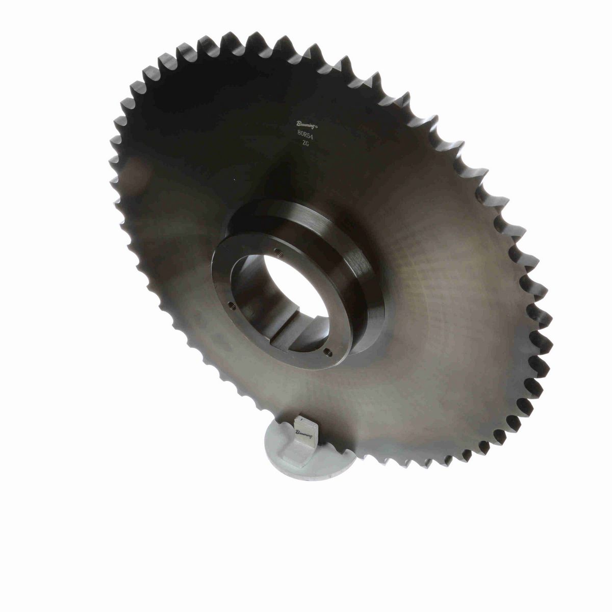 Browning Steel Bushed Bore Roller Chain Sprocket - 80R54