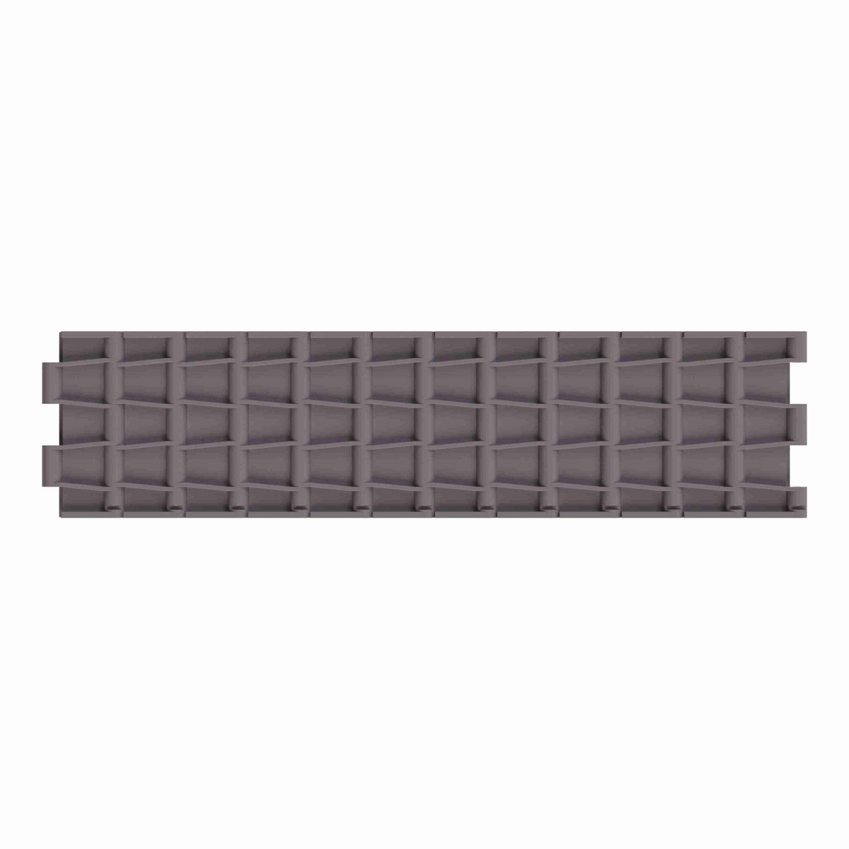 Rexnord 5705 Straight Running Solid Top, Material: Brown High Performance, Width: 4.5in, Pitch: 1.5in - 81416722